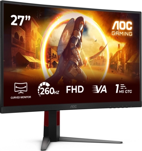 Panel VA curvo de 27"