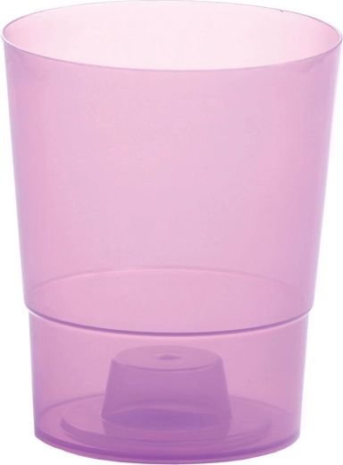 Maceta para orquídeas Coubi Orchid 12,5 cm – violeta transparente