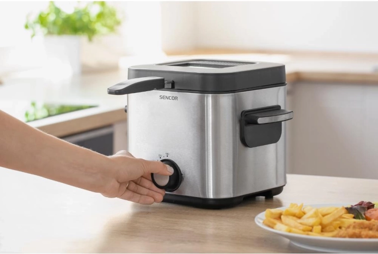 Temperatura de fritura ajustable