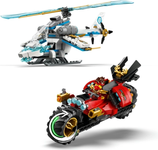 Moto rápida con dos lanzadores