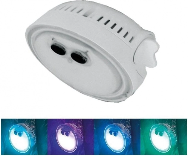 Efectos luminosos multicolor