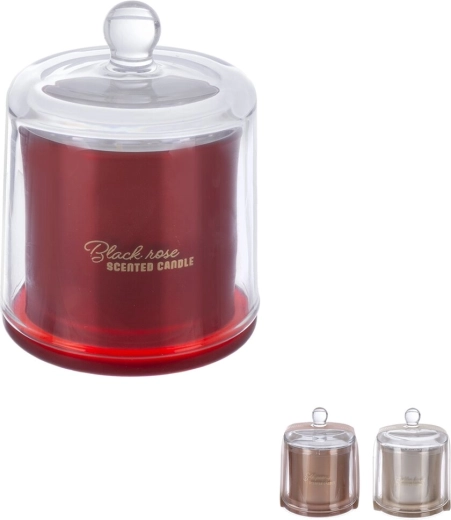 Vela aromática en vaso de vidrio 140 g mix de fragancias
