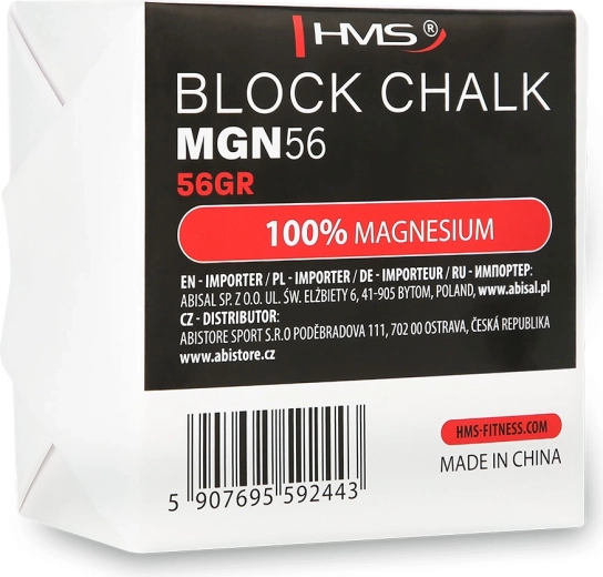 Tiza para manos en bloque HMS, 56 g