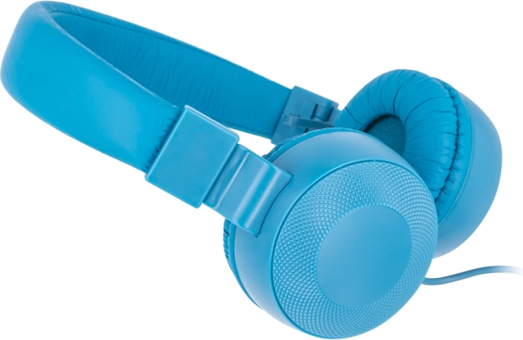 Auriculares con cable Setty con micrófono 1,2 m azules