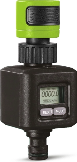 Caudalímetro digital de agua con pantalla LCD