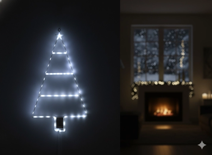 8 modos de iluminación y temporizador integrado