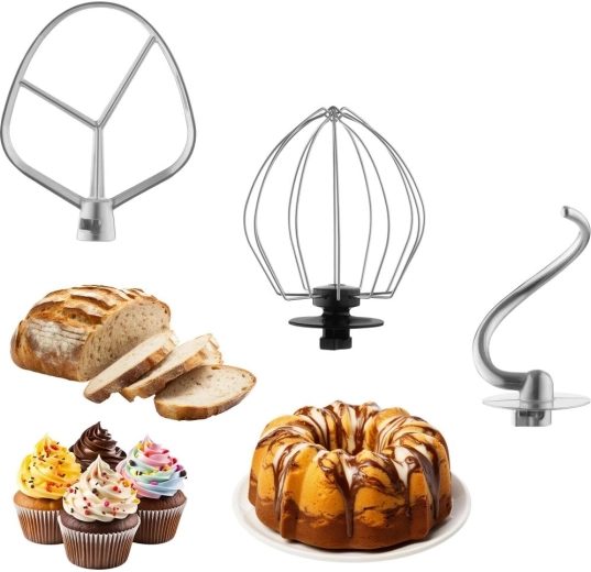 Tres accesorios para un uso versátil