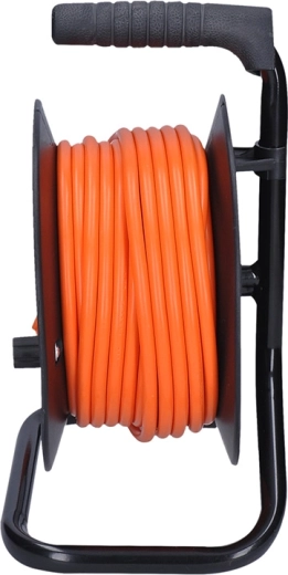 Práctico carrete para guiar el cable de forma limpia y segura