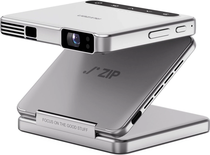 Proyector portátil Aurzen Zip – plateado