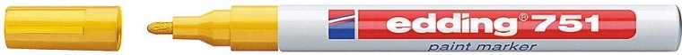 Rotulador de pintura Edding 751 amarillo