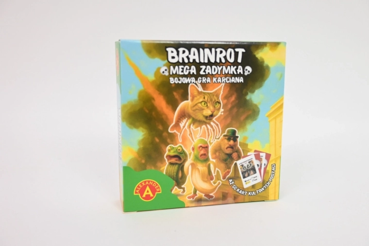 Brainrot mega zadymka – juego de cartas familiar