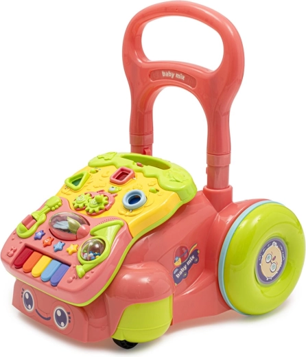 Andador infantil musical Baby Mix rosa