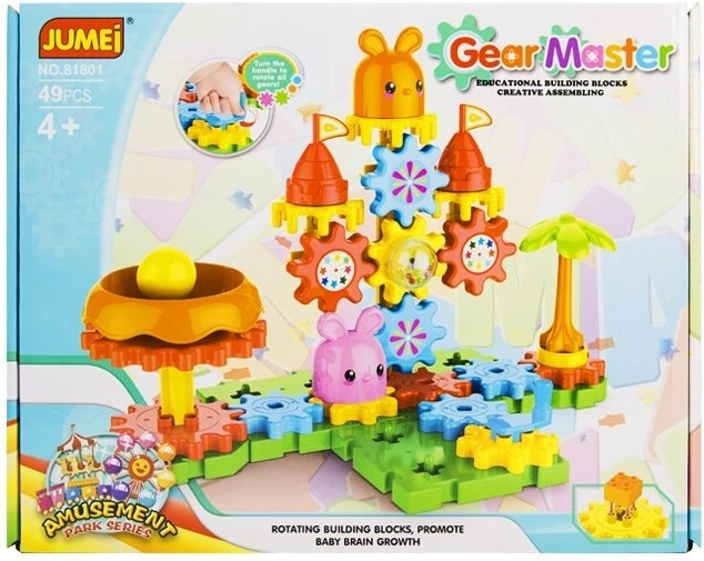 Bloques móviles Jumei 4+ parque de atracciones (49 piezas)