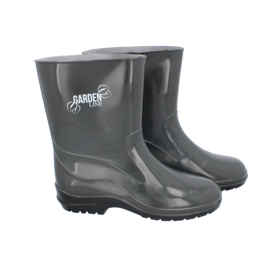 Botas de agua de PVC para mujer en color oliva, talla 38