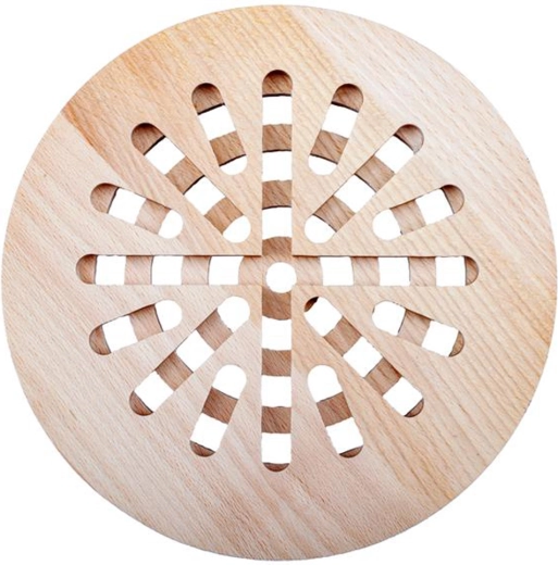 Salvamanteles de madera para olla Toro 19,5 cm