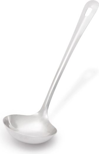 Cucharón de acero inoxidable