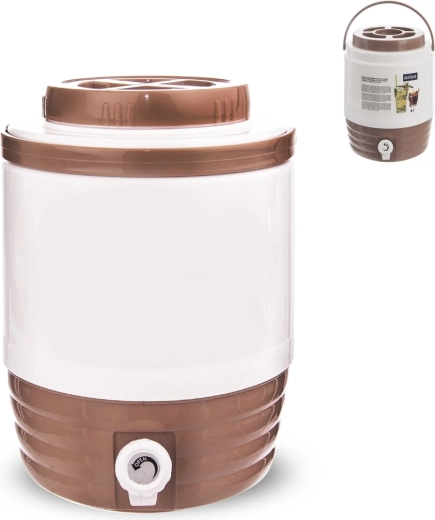 Depósito térmico para bebidas de 8 l con grifo