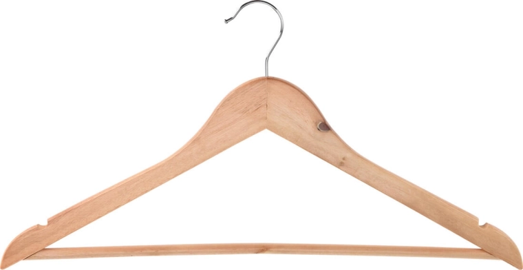 Perchas de madera para ropa (3 uds.)