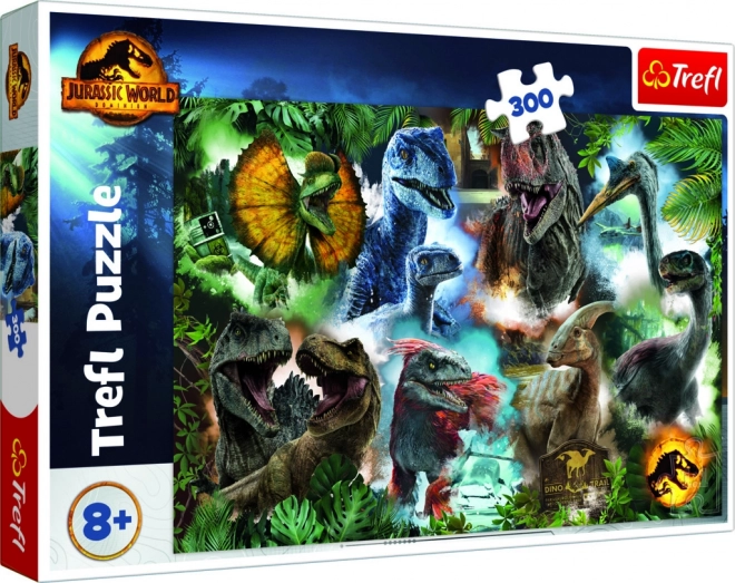 Puzzle de 300 piezas Dinosaurios favoritos Jurassic World