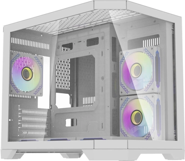 Caja de ordenador Darkflash con ventiladores RGB