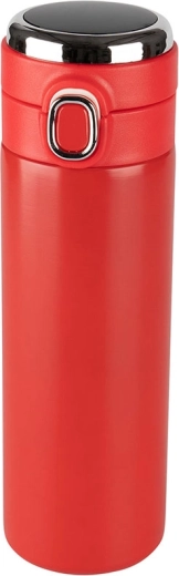 Taza térmica roja 420 ml con pantalla LED