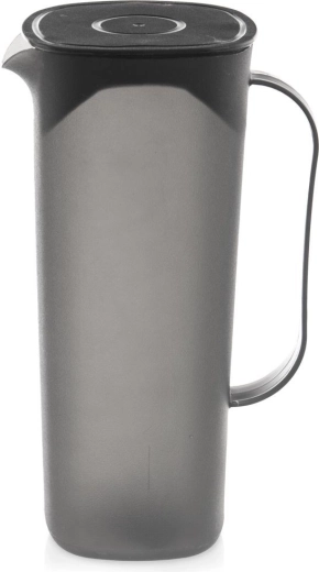 Jarra de plástico con tapa 1,8 l – negra