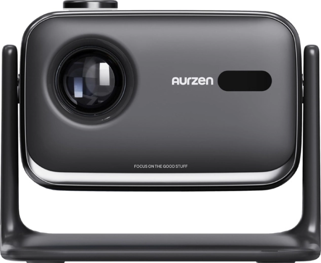 Aurzen Boom Mini mini proyector negro con Google TV