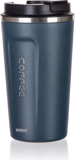 Taza térmica de viaje 450 ml azul ARTY