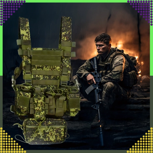 Construcción ligera y resistente con MOLLE laser-cut