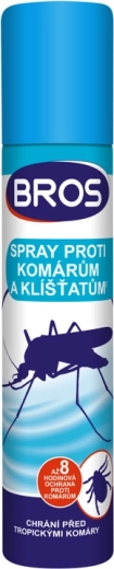 Spray repelente Bros contra mosquitos y garrapatas 90 ml