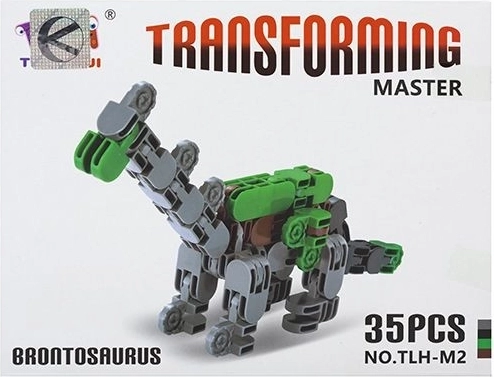 Set de construcción dinosaurio, 35 piezas - 1 unidad