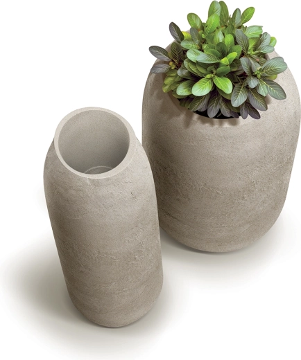 Aspecto minimalista moderno con textura de piedra