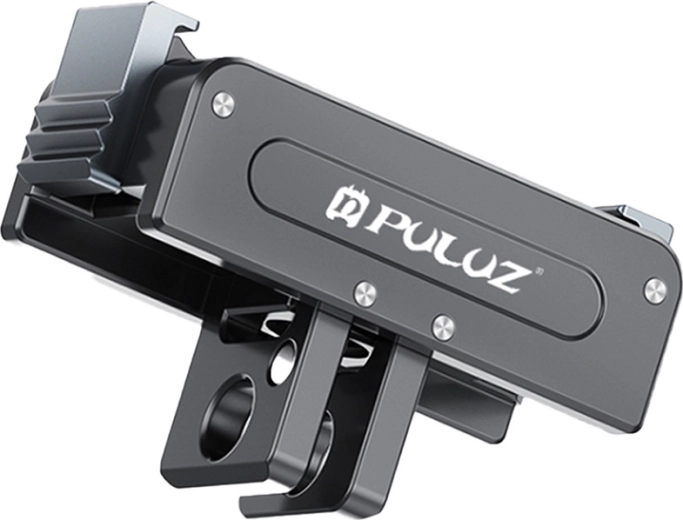 Soporte metálico magnético para DJI Osmo – soporte de liberación rápida PULUZ (negro)