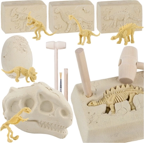 Kruzzel excavación de dinosaurios 5 en 1 – set paleontológico
