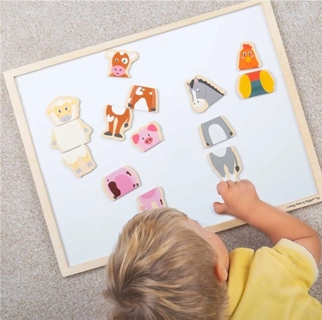 Bigjigs Toys imanes de animales de granja