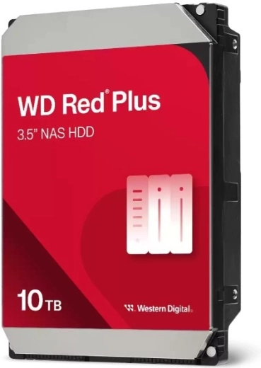 Western Digital WD Red Plus 10 TB 3,5" HDD para NAS