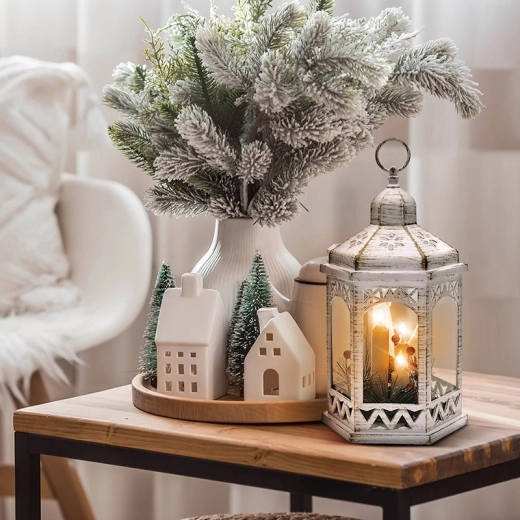 Elegante diseño blanco y decoración