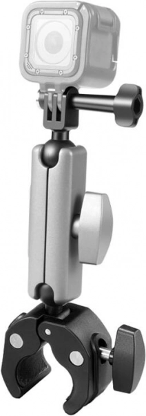 Soporte para motocicleta PULUZ para cámaras deportivas (negro)