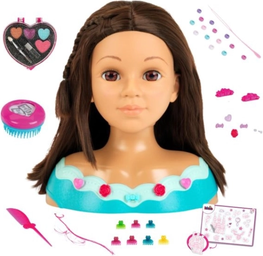 Maquillaje y accesorios de peluquería en uno