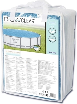 Cubierta solar para piscina Bestway Flowclear 5,49 m