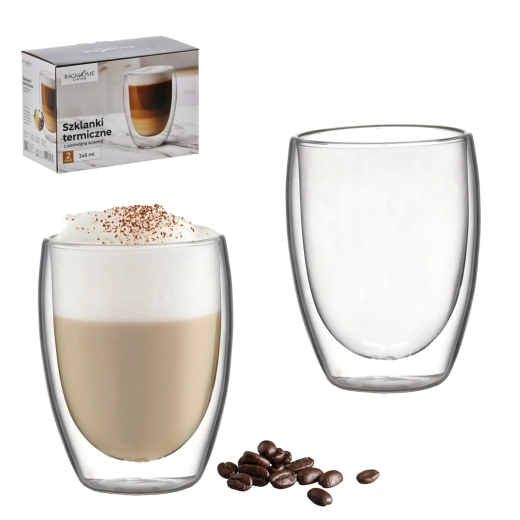 Vasos térmicos de doble pared 345 ml – set de 2 uds.
