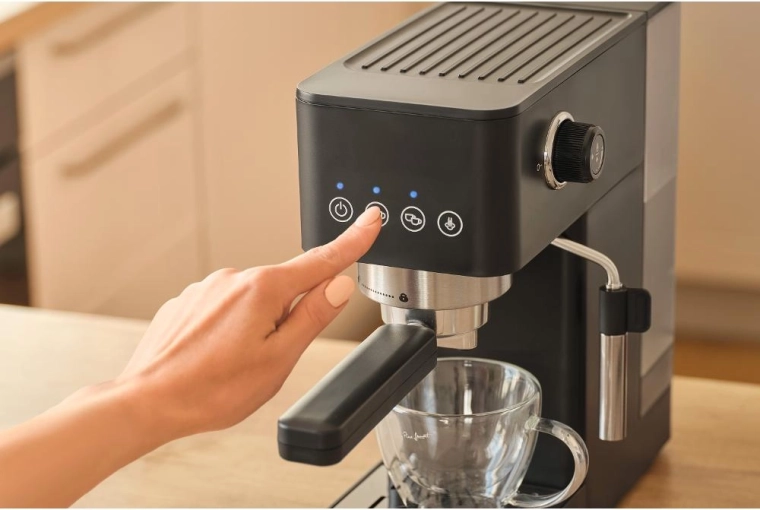 Control táctil para 1 o 2 tazas