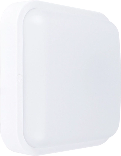 Solight luminaria LED cuadrada para exterior e interior, 13 W, 910 lm, 4000 K, IP54, 16 cm