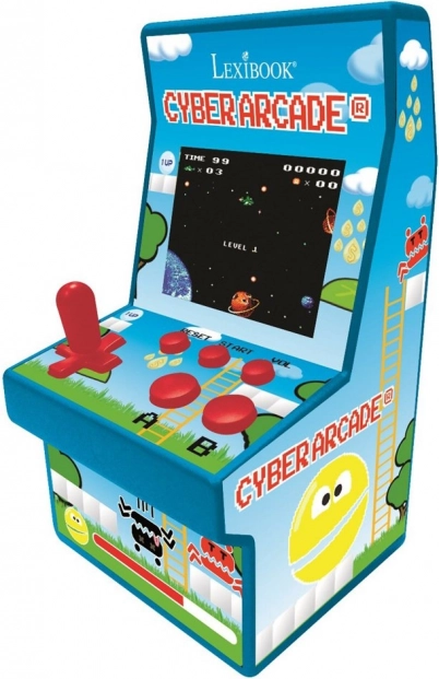 Mini consola arcade LEXIBOOK Cyber Arcade 2,8" – 200 juegos