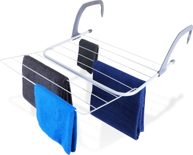 Tendedero extensible para radiador blanco 55 × 50,5 cm