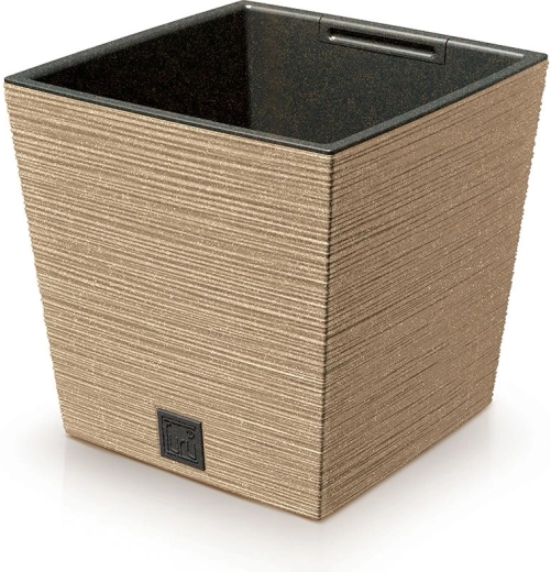 Diseño acanalado moderno y forma elegante