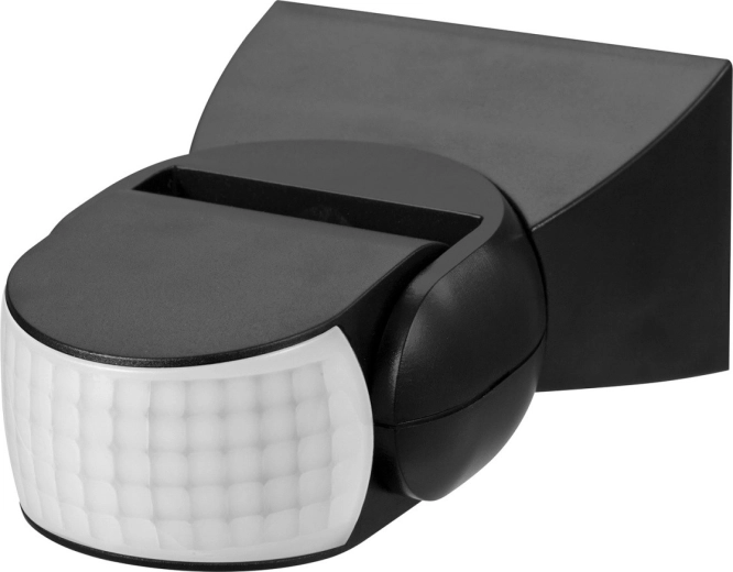 Sensor de movimiento PIR infrarrojo MACLEAN ENERGY MCE201B, 12 m, negro, IP65