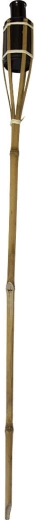 Antorcha de bambú de 90 cm – negra, certificación FSC