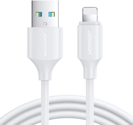 Joyroom cable USB-A a Lightning 2 m blanco