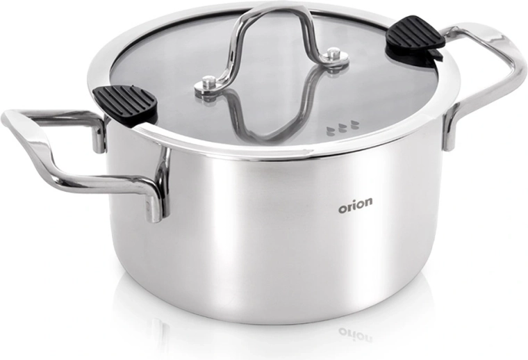 Olla de acero inoxidable con tapa VENICE 24 cm, 6,2 l